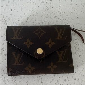 Louis Vuitton Dark Brown Monogram Wallet
